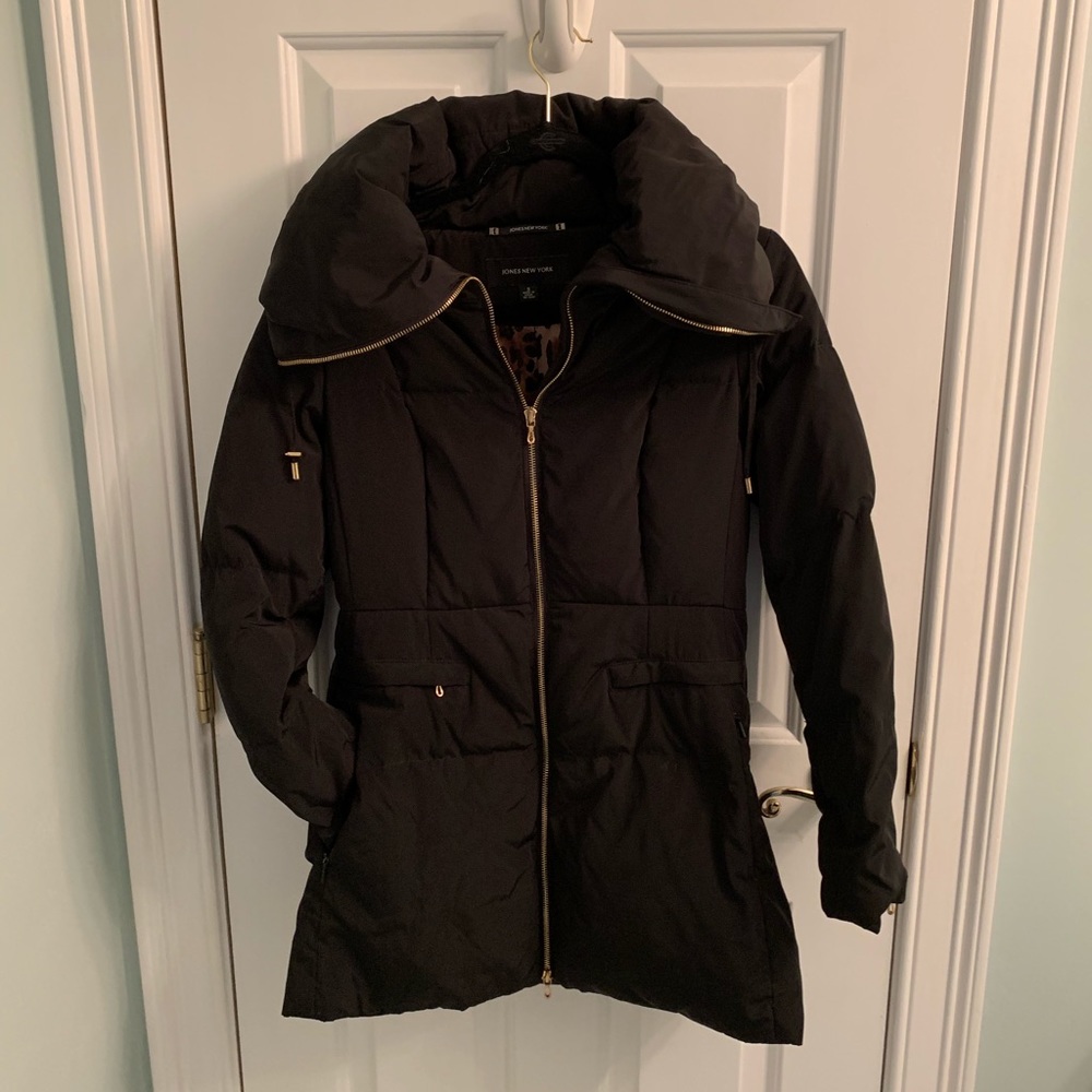 Black winter jacket